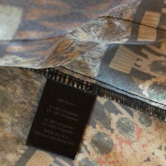 Clover Canyon jewel print light jacket small (6-8) - Picture 4 of 6